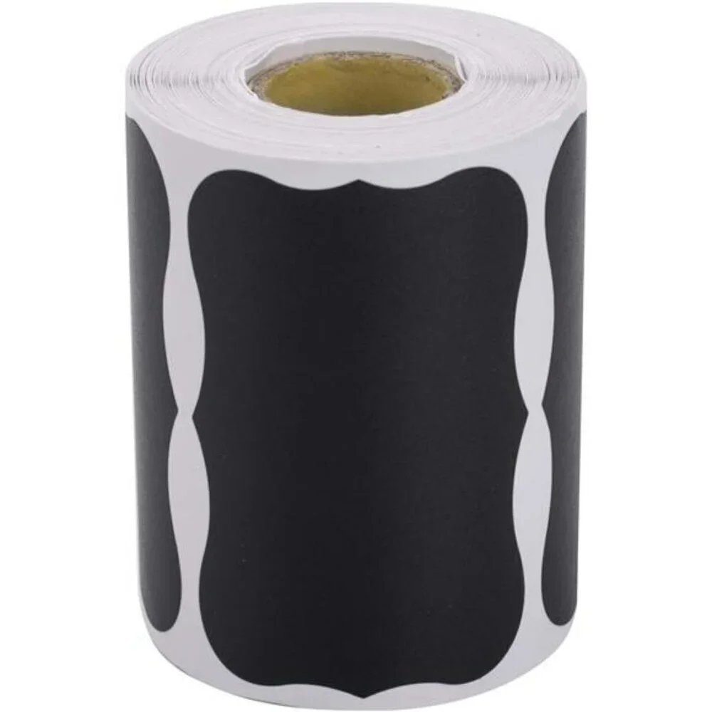 Chalkboard Labels 180pcs with Chalk Marker Waterproof Reusable Jar Stickers
